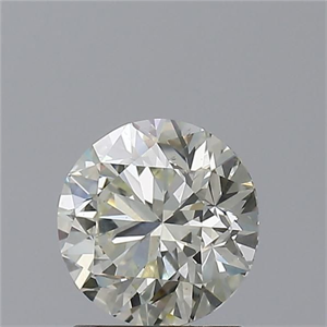 Picture of Natural Diamond 1.22 Carats, Round with Very Good Cut, M Color, VS2 Clarity and Certified by GIA