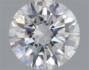 Picture of Natural Diamond 0.58 Carats, Round with Excellent Cut, F Color, SI2 Clarity and Certified by GIA