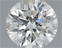 Diamante Natural 0.71 quilates, Redondo , Color H, claridad SI2 y certificado IGI
