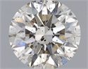 Natural Diamond 0.71 Carats, Round with Excellent Cut, M Color, I1 Clarity and Certified by GIA