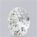 Diamante Natural 3.81 quilates, Redondo , Color J, claridad VVS1 y certificado GIA