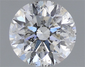 Picture of Natural Diamond 0.55 Carats, Round with Very Good Cut, G Color, I1 Clarity and Certified by GIA