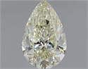 Natural Diamond 1.00 Carats, Pear with  Cut, I Color, SI1 Clarity and Certified by IGI