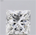 Diamante Natural 3.01 quilates, Princesa , Color H, claridad SI2 y certificado IGI
