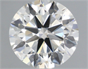 Natural Diamond 0.96 Carats, Round with Excellent Cut, I Color, SI1 Clarity and Certified by IGI