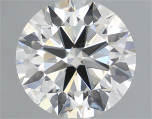 Picture of Natural Diamond 0.96 Carats, Round with Excellent Cut, I Color, SI1 Clarity and Certified by IGI