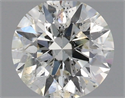 Diamante Natural 0.79 quilates, Redondo , Color J, claridad I1 y certificado IGI