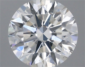 Picture of Natural Diamond 0.70 Carats, Round with Excellent Cut, E Color, SI2 Clarity and Certified by IGI