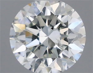 Picture of Natural Diamond 0.70 Carats, Round with Excellent Cut, G Color, SI1 Clarity and Certified by IGI