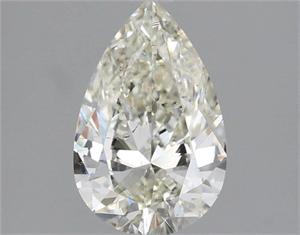 Picture of Natural Diamond 1.50 Carats, Pear with  Cut, K Color, SI1 Clarity and Certified by GIA