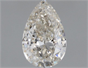 Natural Diamond 0.80 Carats, Pear with  Cut, J Color, VVS2 Clarity and Certified by GIA