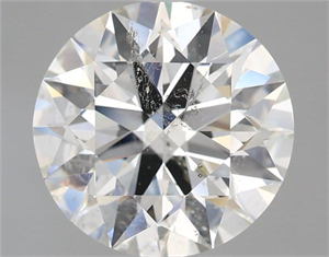 Foto Diamante Natural 3.86 quilates, Redondo , Color I, claridad SI2 y certificado IGI de