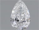 Diamante Natural 0.51 quilates, De pera , Color D, claridad I1 y certificado GIA