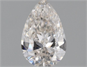 Natural Diamond 0.70 Carats, Pear with  Cut, I Color, VVS1 Clarity and Certified by GIA