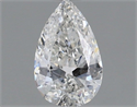 Diamante Natural 0.50 quilates, De pera , Color F, claridad SI1 y certificado GIA