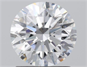 Diamante Natural 1.42 quilates, Redondo , Color D, claridad VVS2 y certificado GIA