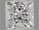 Diamante Natural 0.80 quilates, Princesa , Color G, claridad SI1 y certificado GIA