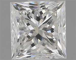Foto Diamante Natural 0.80 quilates, Princesa , Color G, claridad SI1 y certificado GIA de
