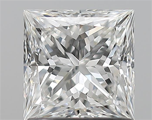 Picture of Natural Diamond 1.01 Carats, Princess with  Cut, G Color, VVS2 Clarity and Certified by GIA