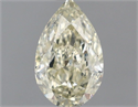 Diamante Natural 0.90 quilates, De pera , Color K, claridad VS2 y certificado IGI