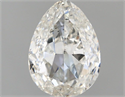 Diamante Natural 1.55 quilates, De pera , Color H, claridad SI1 y certificado IGI