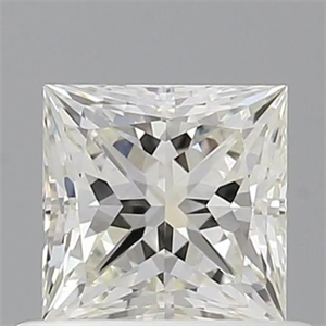 Foto Diamante Natural 0.53 quilates, Princesa , Color G, claridad VVS1 y certificado IGI de