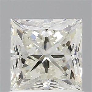 Foto Diamante Natural 1.00 quilates, Princesa , Color H, claridad VS1 y certificado IGI de