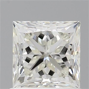 Foto Diamante Natural 0.90 quilates, Princesa , Color H, claridad VS1 y certificado IGI de