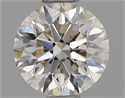 Natural Diamond 0.80 Carats, Round with Very Good Cut, K Color, VS1 Clarity and Certified by GIA