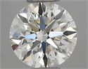 Diamante Natural 0.41 quilates, Redondo , Color I, claridad IF y certificado IGI