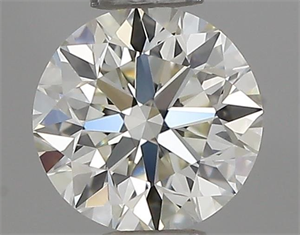 Foto Diamante Natural 0.41 quilates, Redondo , Color I, claridad IF y certificado IGI de