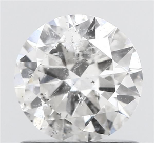Picture of Natural Diamond 0.72 Carats, Round with Very Good Cut, E Color, I1 Clarity and Certified by IGI