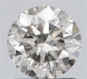 Picture of Natural Diamond 1.05 Carats, Round with Excellent Cut, J Color, I1 Clarity and Certified by IGI