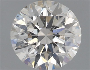 Picture of Natural Diamond 0.90 Carats, Round with Very Good Cut, I Color, SI2 Clarity and Certified by GIA