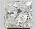 Diamante Natural 2.03 quilates, Princesa , Color I, claridad I1 y certificado IGI