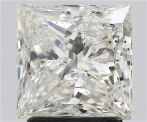 Foto Diamante Natural 2.03 quilates, Princesa , Color I, claridad I1 y certificado IGI de