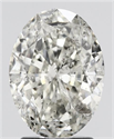 Diamante Natural 2.06 quilates, Ovalado , Color J, claridad I1 y certificado IGI
