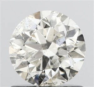 Foto Diamante Natural 0.80 quilates, Redondo , Color K, claridad I1 y certificado IGI de