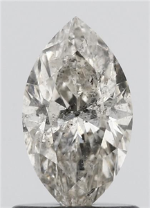 Picture of Natural Diamond 0.90 Carats, Marquise with  Cut, J Color, I1 Clarity and Certified by IGI