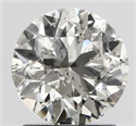 Diamante Natural 1.35 quilates, Redondo , Color J, claridad SI2 y certificado IGI