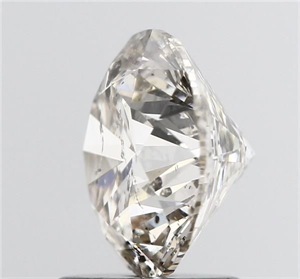 Picture of Natural Diamond 1.70 Carats, Round with Excellent Cut, K Color, SI2 Clarity and Certified by IGI