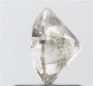 Picture of Natural Diamond 1.01 Carats, Round with Excellent Cut, L Color, I1 Clarity and Certified by IGI