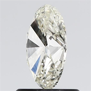 Foto Diamante Natural 0.90 quilates, Ovalado , Color K, claridad VS1 y certificado IGI de