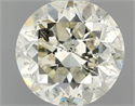 Diamante Natural 0.90 quilates, Redondo , Color K, claridad I1 y certificado IGI