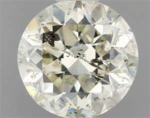 Foto Diamante Natural 0.90 quilates, Redondo , Color K, claridad I1 y certificado IGI de