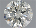 Natural Diamond 1.00 Carats, Round with Excellent Cut, J Color, SI1 Clarity and Certified by IGI