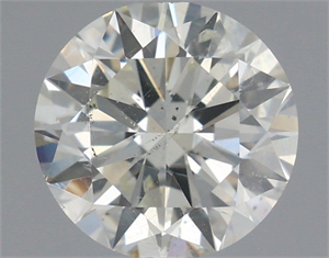 Picture of Natural Diamond 1.00 Carats, Round with Excellent Cut, J Color, SI1 Clarity and Certified by IGI