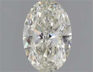 Foto Diamante Natural 1.00 quilates, Ovalado , Color J, claridad SI2 y certificado IGI de