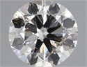 Natural Diamond 0.90 Carats, Round with Very Good Cut, J Color, SI2 Clarity and Certified by IGI