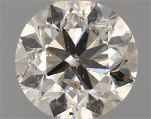 Foto Diamante Natural 0.90 quilates, Redondo , Color J, claridad SI2 y certificado IGI de